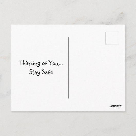 Supernatuurlijk kat briefkaart (Achterkant)