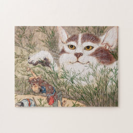 Supernatuurlijk kat legpuzzel