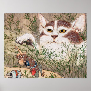 Supernatuurlijk kat poster
