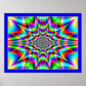 Supernatuurlijk verschijnsel in de hemel poster (Voorkant)