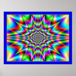Supernatuurlijk verschijnsel in de lucht poster