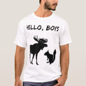 Supernatuurlijke Crowley King Hallo Boys Moose T-shirt (Voorkant)