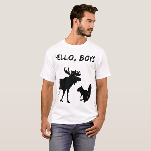 Supernatuurlijke Crowley King Hallo Boys Moose T-shirt (Voorkant volledig)