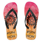 Supernatuurlijke Fliplops Teenslippers (Voetbed)