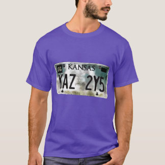 Supernatuurlijke Impala Kansas Plaat T-shirt