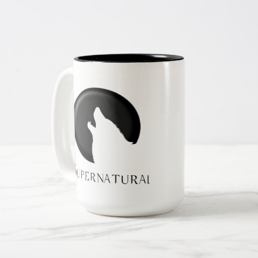 Supernatuurlijke mok (Voorkant links)