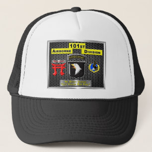 Supernieuw ontwerp van 101e Luchtlandingsdivisie Trucker Pet