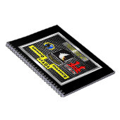 Supernieuw ontwerp van de 101e luchtverkeersdivisi notitieboek (Rechterzijde)