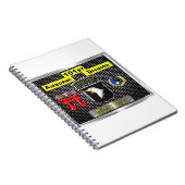 Supernieuw ontwerp van de 101e luchtverkeersdivisi notitieboek (Rechterzijde)