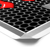 Supernieuw ontwerp van de 101e luchtverkeersdivisi poster (Hoek)