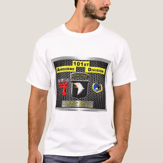 Supernieuw ontwerp van de 101e luchtverkeersdivisi t-shirt (Voorkant)
