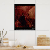 Supernova 1987A Hubble Telescope Foto Poster (Keuken)