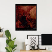 Supernova 1987A Hubble Telescope Foto Poster (Thuiskantoor)