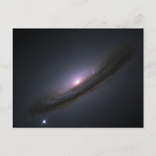 Supernova 1994D disk galaxy NASA Briefkaart (Voorkant)