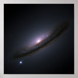 Supernova 1994D disk galaxy NASA Poster