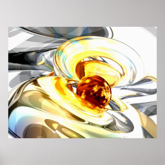 Supernova Abstract Poster (Voorkant)