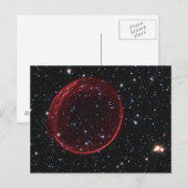 Supernova-bel Briefkaart (Voorkant / Achterkant)