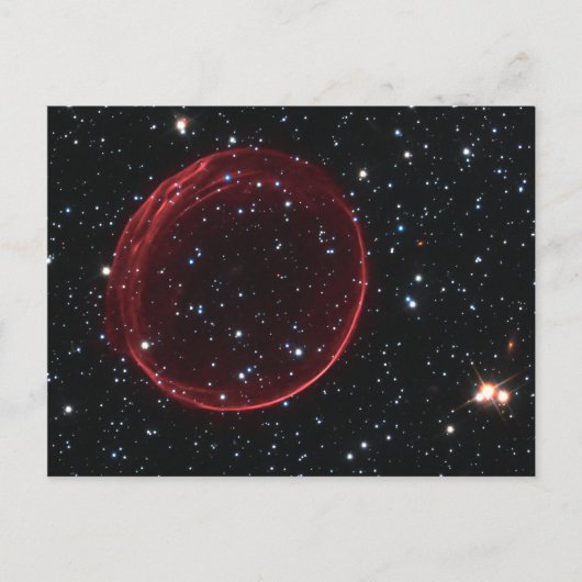 Supernova-bel Briefkaart (Voorkant)