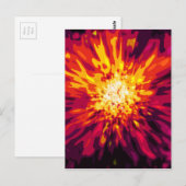 Supernova Blast Briefkaart (Voorkant / Achterkant)