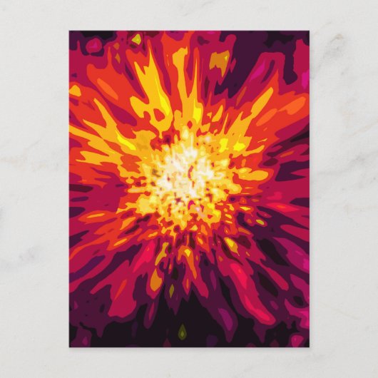Supernova Blast Briefkaart (Voorkant)
