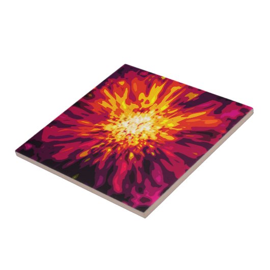 Supernova Blast Tegeltje (Zijkant)