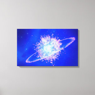 Supernova Canvas Afdruk