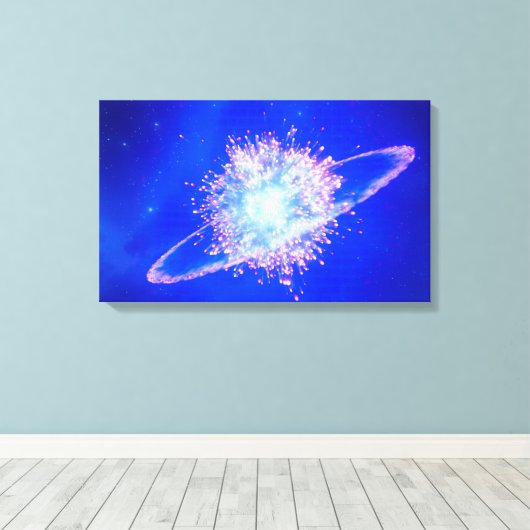 Supernova Canvas Afdruk (Insitu (Houten vloer))