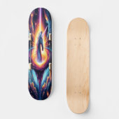 Supernova creatie persoonlijk skateboard (Voorkant)