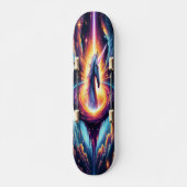 Supernova creatie persoonlijk skateboard (Voorkant)