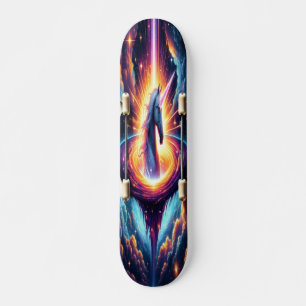 Supernova creatie persoonlijk skateboard