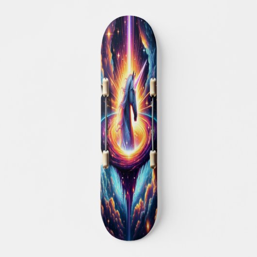 Supernova creatie persoonlijk skateboard (Voorkant)