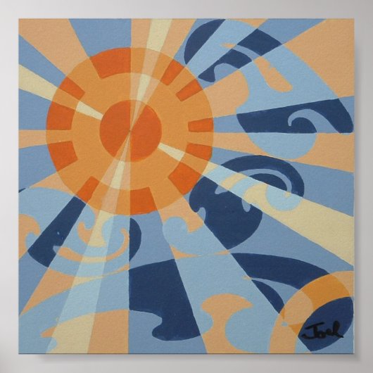 SUPERNOVA-druk (6 x 6 inch) Poster (Voorkant)