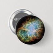Supernova Explosion Star Galaxy Universe Black Sky Ronde Button 5,7 Cm (Voorkant /achterkant)