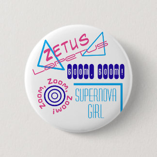 Supernova Girl Ronde Button 5,7 Cm