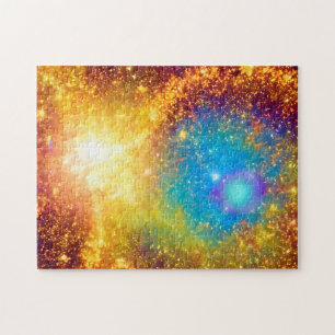 Supernova gouden explosie in verbazingwekkende rui legpuzzel