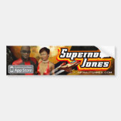 Supernova Jones Bumpersticker (Voorkant)