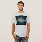 Supernova Kitten Planet T-shirt (Voorkant volledig)