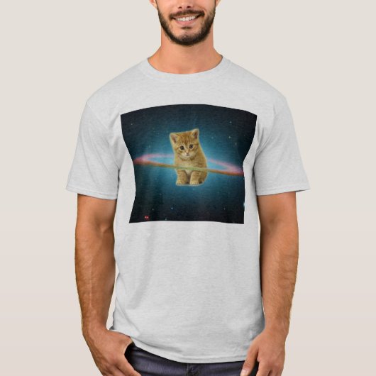 Supernova Kitten Planet T-shirt (Voorkant)