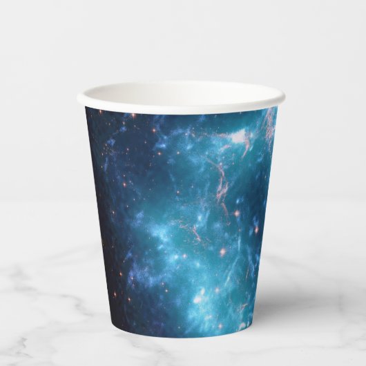 Supernova Remnant Cassiopeia A Papieren Bekers (Voorkant)
