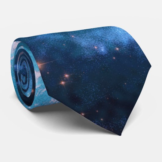 Supernova Remnant Cassiopeia A Stropdas (Opgerold)