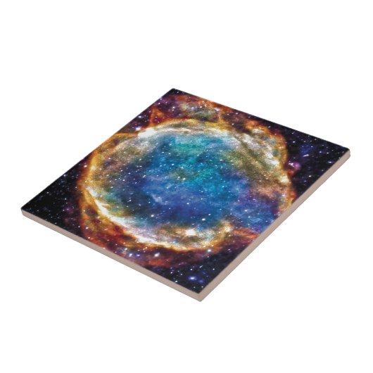 Supernova Remnant G299.2-2.9 NASA Space Photo Tegeltje (Zijkant)