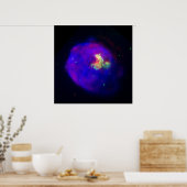 Supernova Remnant LMC N 63A Poster (Keuken)