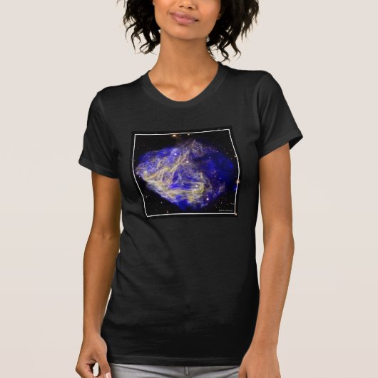 Supernova Remnant N49 T-shirt (Voorkant)