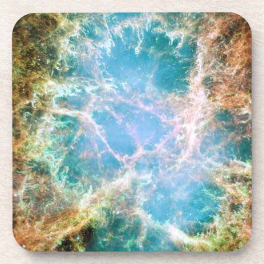 Supernova Remnant Position in Crab Nebula Bier Onderzetter (Voorkant)