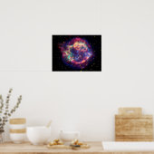 supernova restant Cassiopeia A Poster (Keuken)