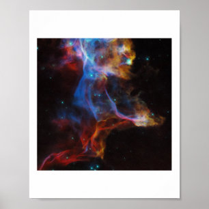 Supernova-restant van de Sticker van de sluierneve Poster
