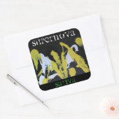 SUPERNOVA SATIVA VIERKANTE STICKER (Envelop)