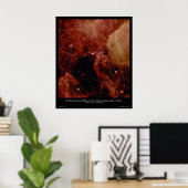 Supernova SN1987A in de Grote Magellanic Cloud Poster (Thuiskantoor)