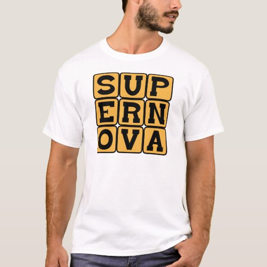 Supernova, Stellar Explosie T-shirt (Voorkant)