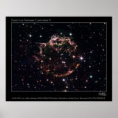 SupernovaRemnantCassiopeiaA-2006-30 Poster (Voorkant)